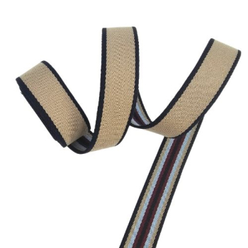 2,5 cm Gurtband "Heritage Row"